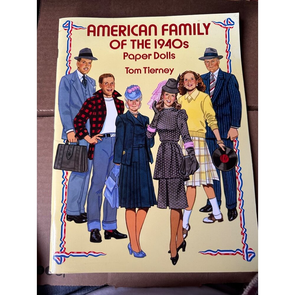 American Family Of The 1940s Paper Dolls By Tom‎ Tierney